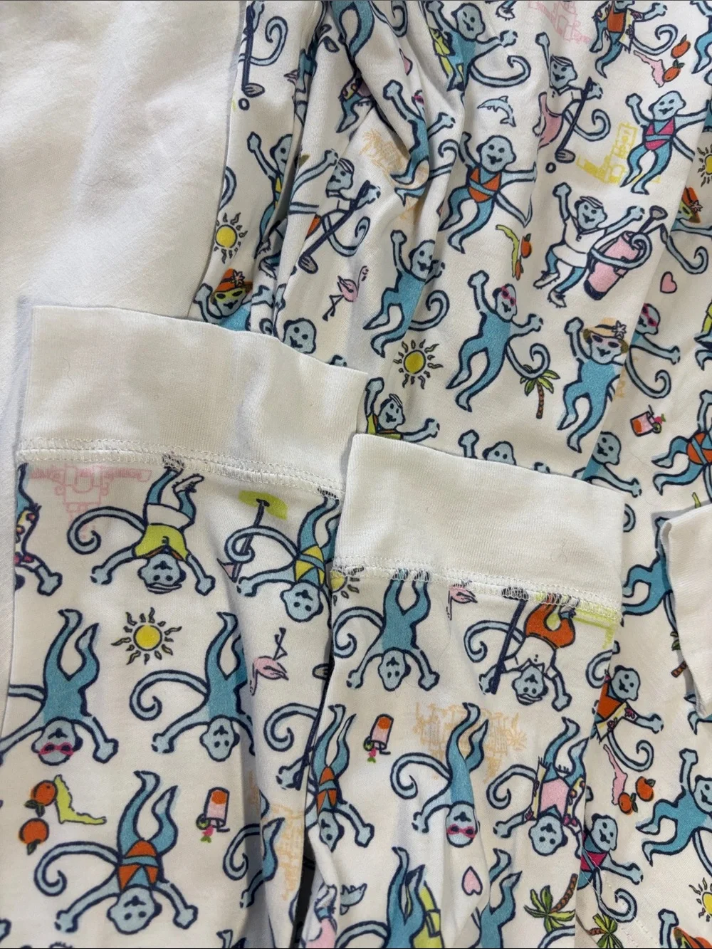 Roller Rabbit Multicolored Palm Beach-Print Kids Pajama Set - Unisex